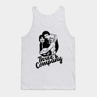 Vintage Character Photo Young Man Tank Top